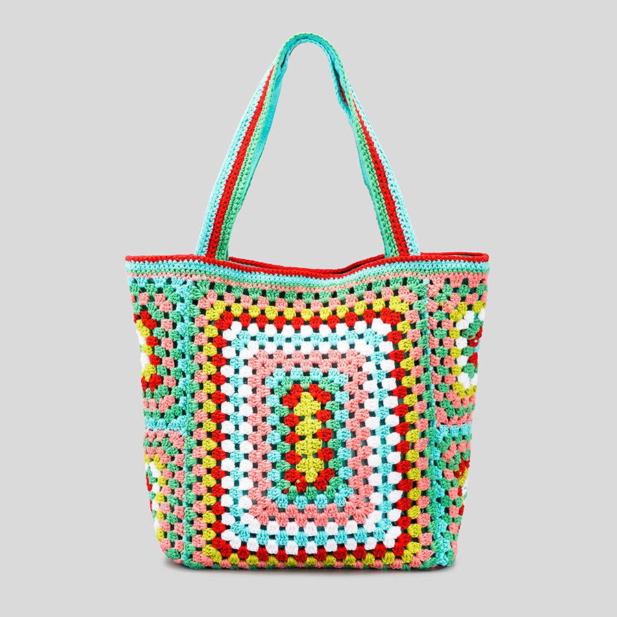 Bohemian Paisley Crochet Women – Crochet Market Bag recenzja i cena