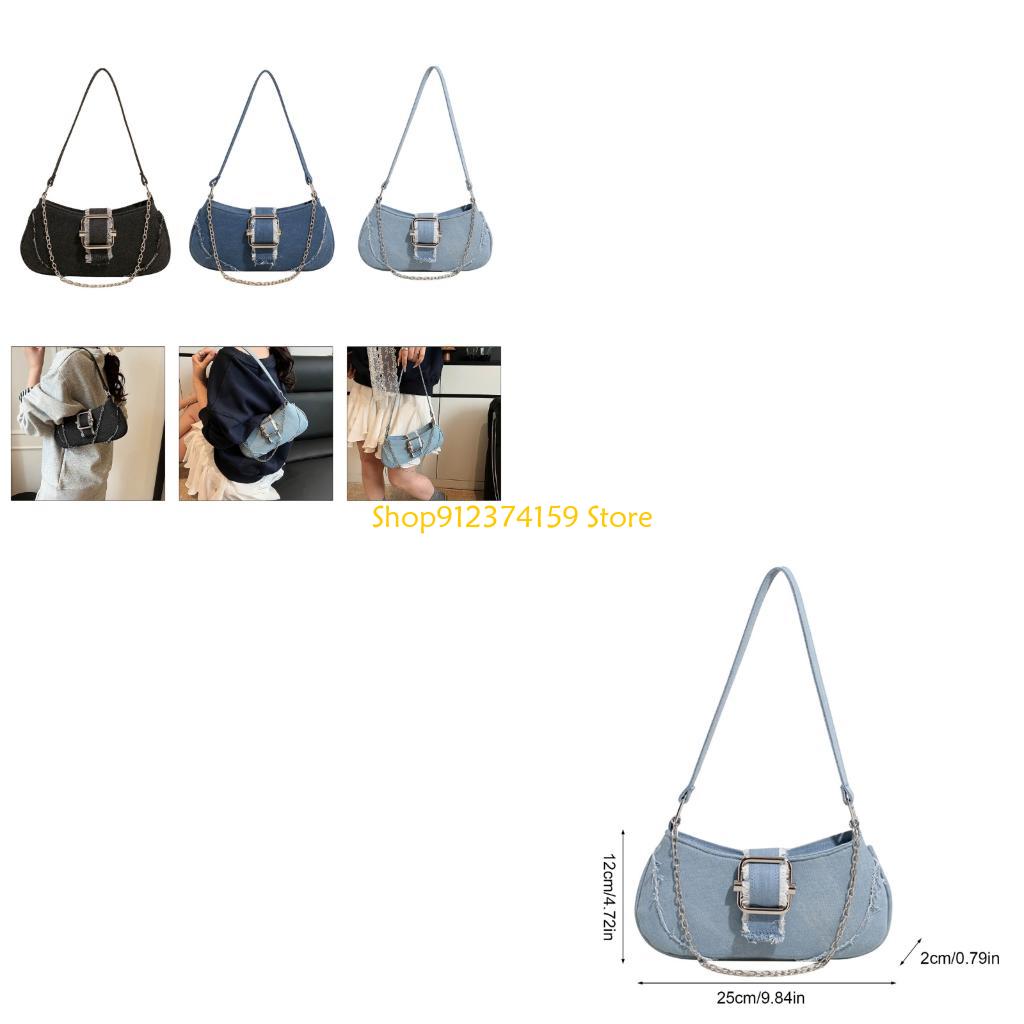 G5AE Stylish Jean Shoulder Bag – Women Bags Jeans recenzja i cena