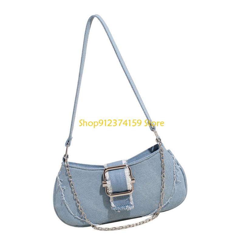 G5AE Stylish Jean Shoulder Bag – Women Bags Jeans recenzja i cena
