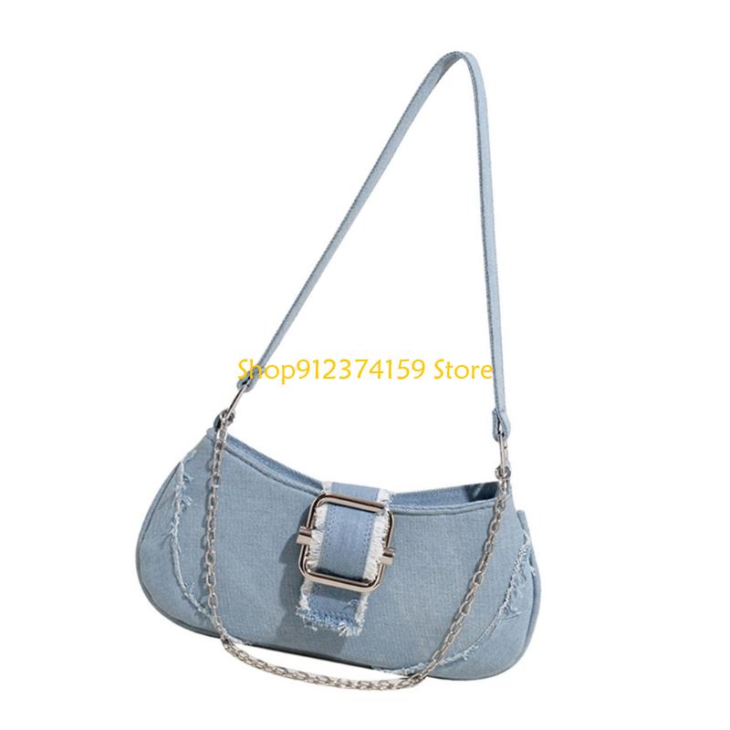 G5AE Stylish Jean Shoulder Bag – Women Bags Jeans recenzja i cena