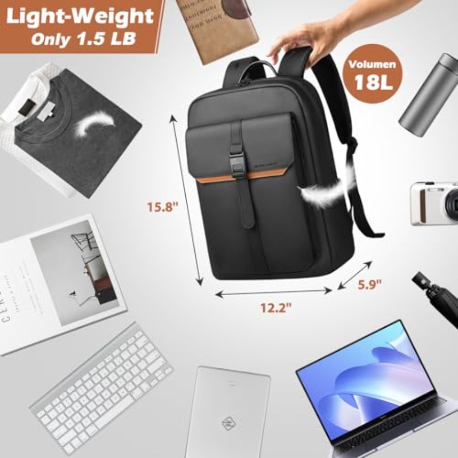 Slim Laptop Backpack for Men W – Women Bags For Laptop recenzja i cena