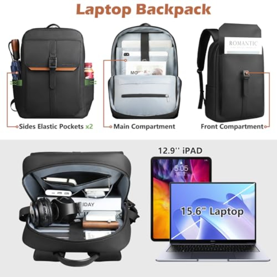 Slim Laptop Backpack for Men W – Women Bags For Laptop recenzja i cena