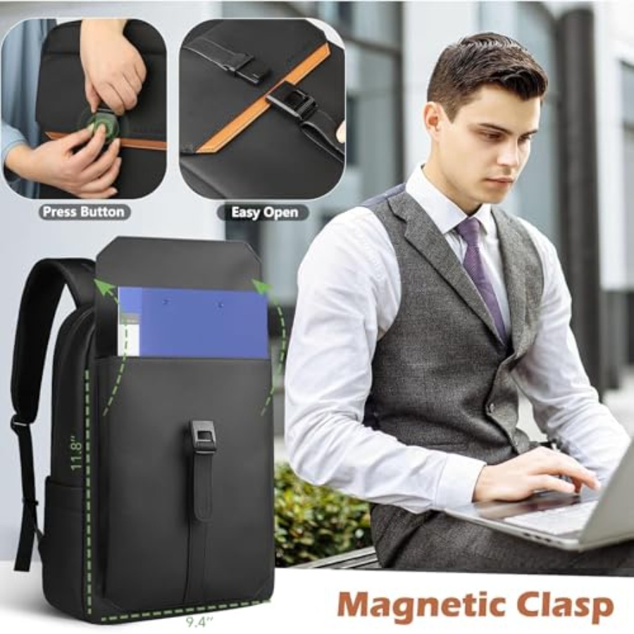 Slim Laptop Backpack for Men W – Women Bags For Laptop recenzja i cena