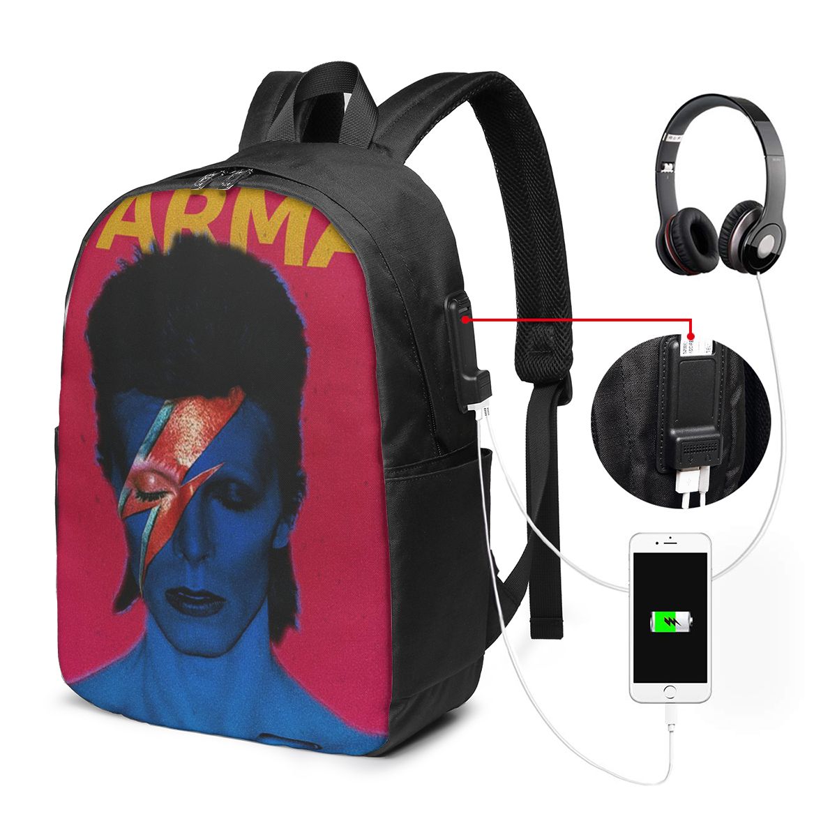 Davids Bowied Backpack Travel  – Women Bags For Laptop recenzja i cena