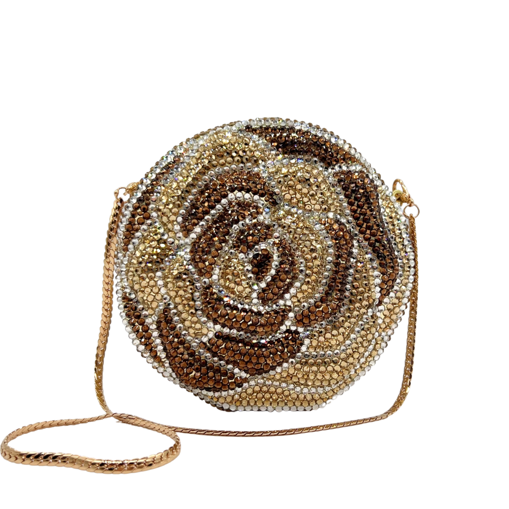Flat Base Rhinestone Bud Clutc – Women Bags Wholesale recenzja i cena