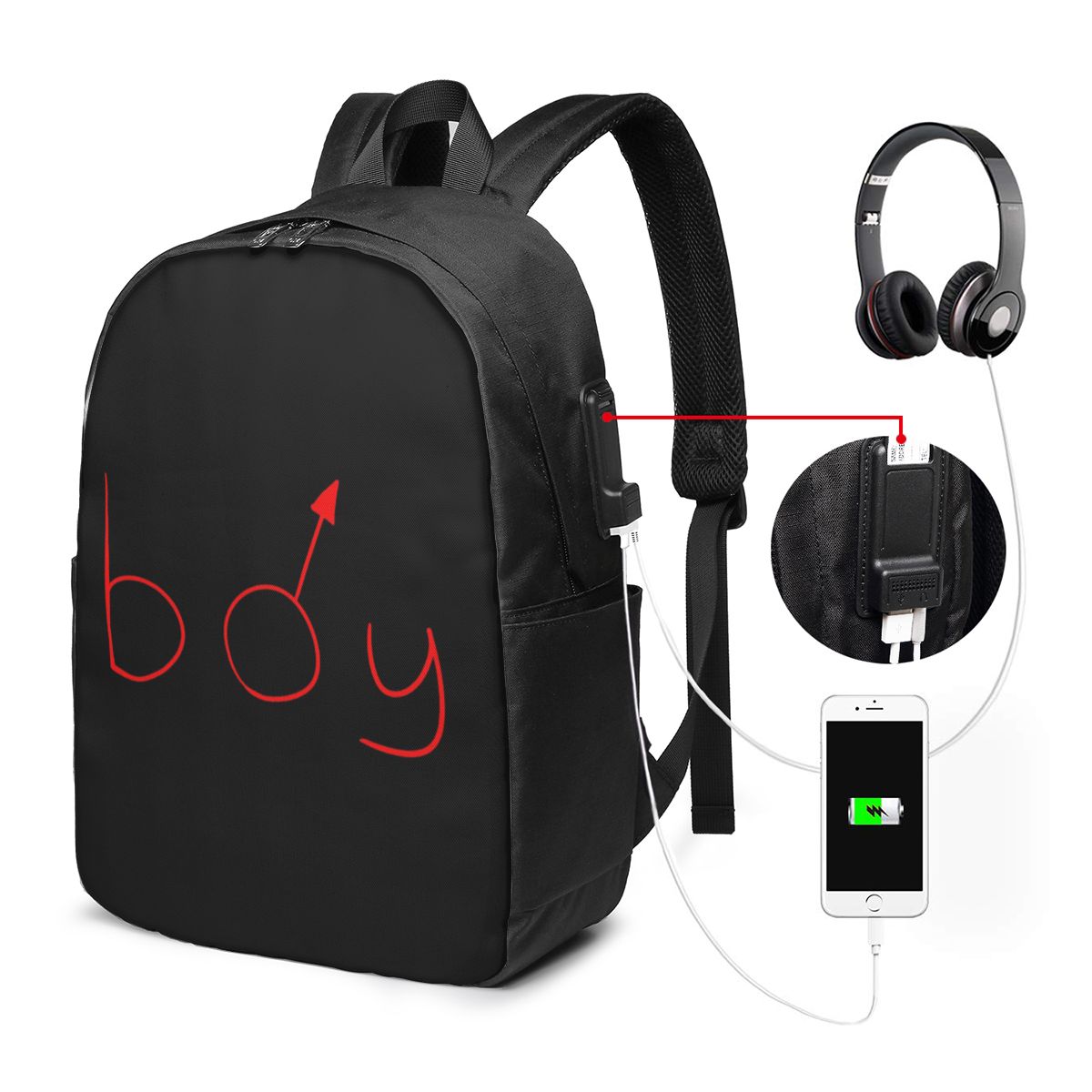 Boymoder Hat And Shirt Backpac – Women Bags For Laptop recenzja i cena