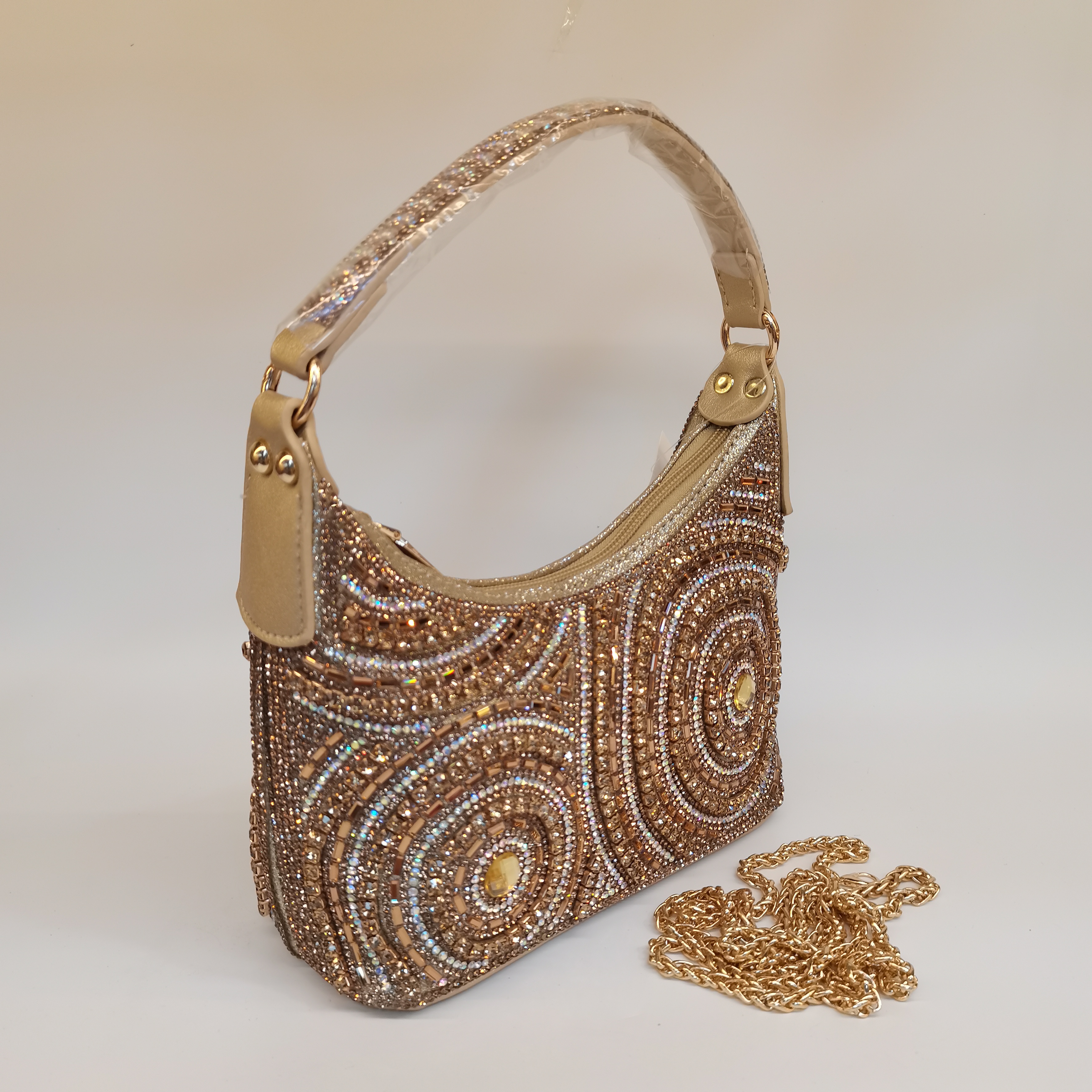 Luxury Glitter Women's Clutch  – Evening Bag Beaded recenzja i cena