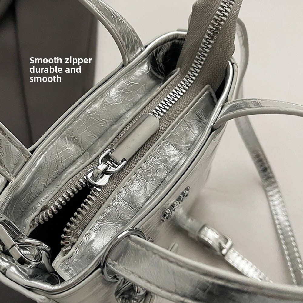 Korean Women Bag Silver Mini S – Women'S Vogue Bags recenzja i cena